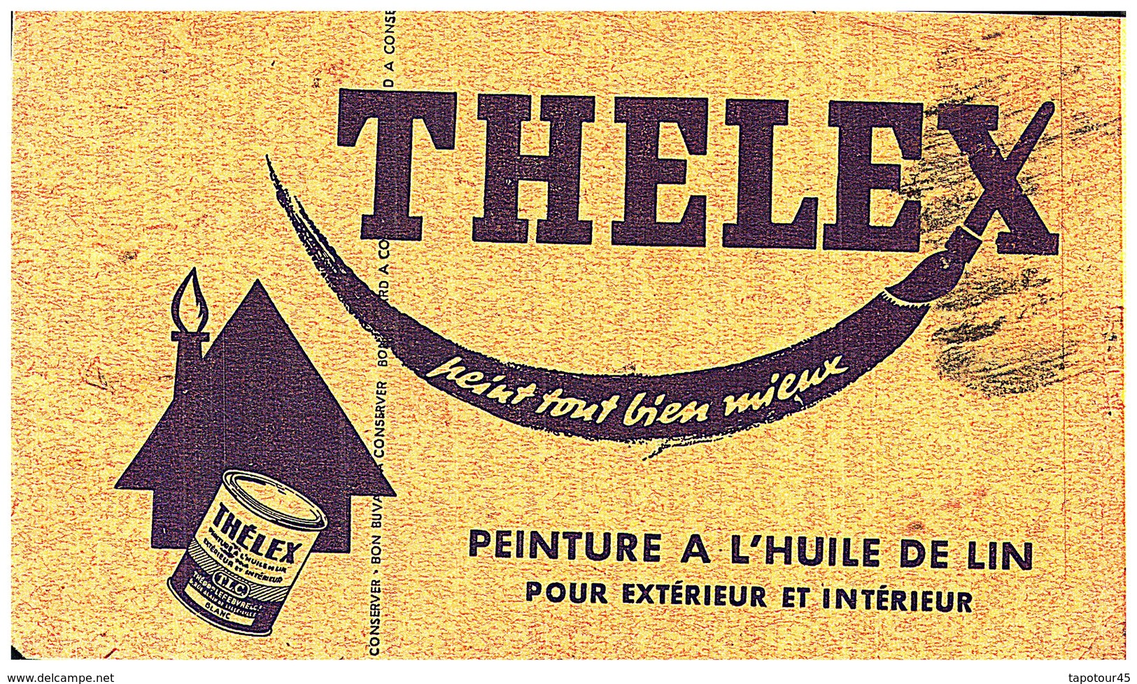 Pei T/Buvard Peintures Thélex  (Format 21 X 13.5) (N= 2) - Peintures