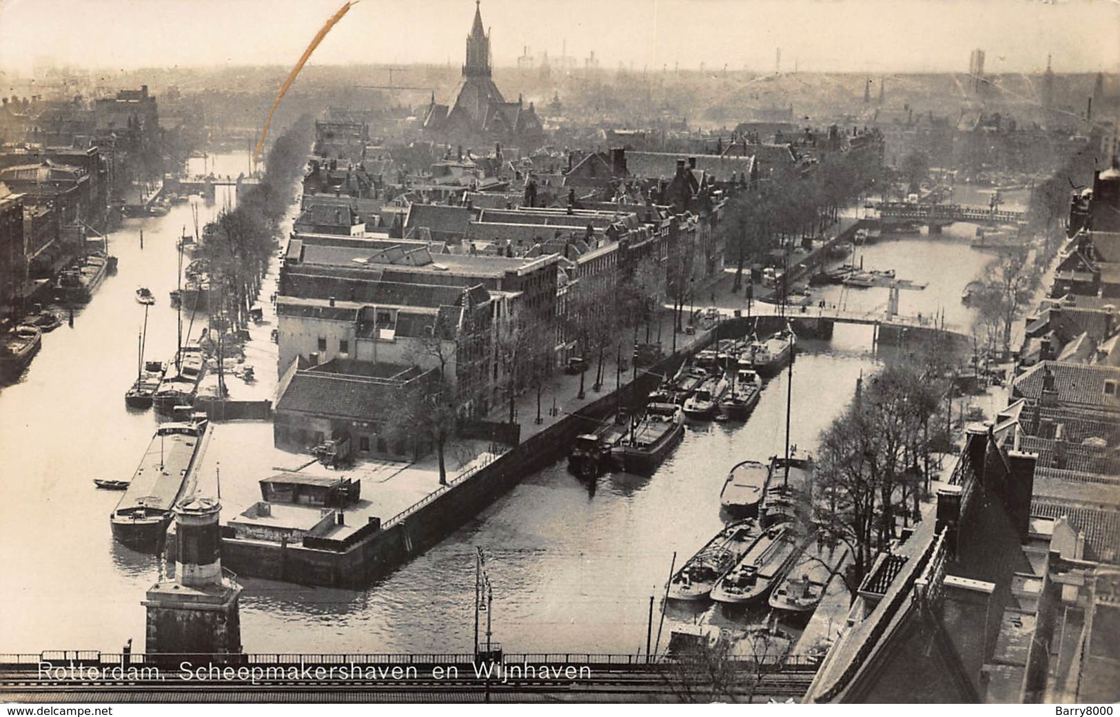 Rotterdam  Nederland  Scheepmakershaven En Wijnhaven Binnenschip      X 4139 - Rotterdam