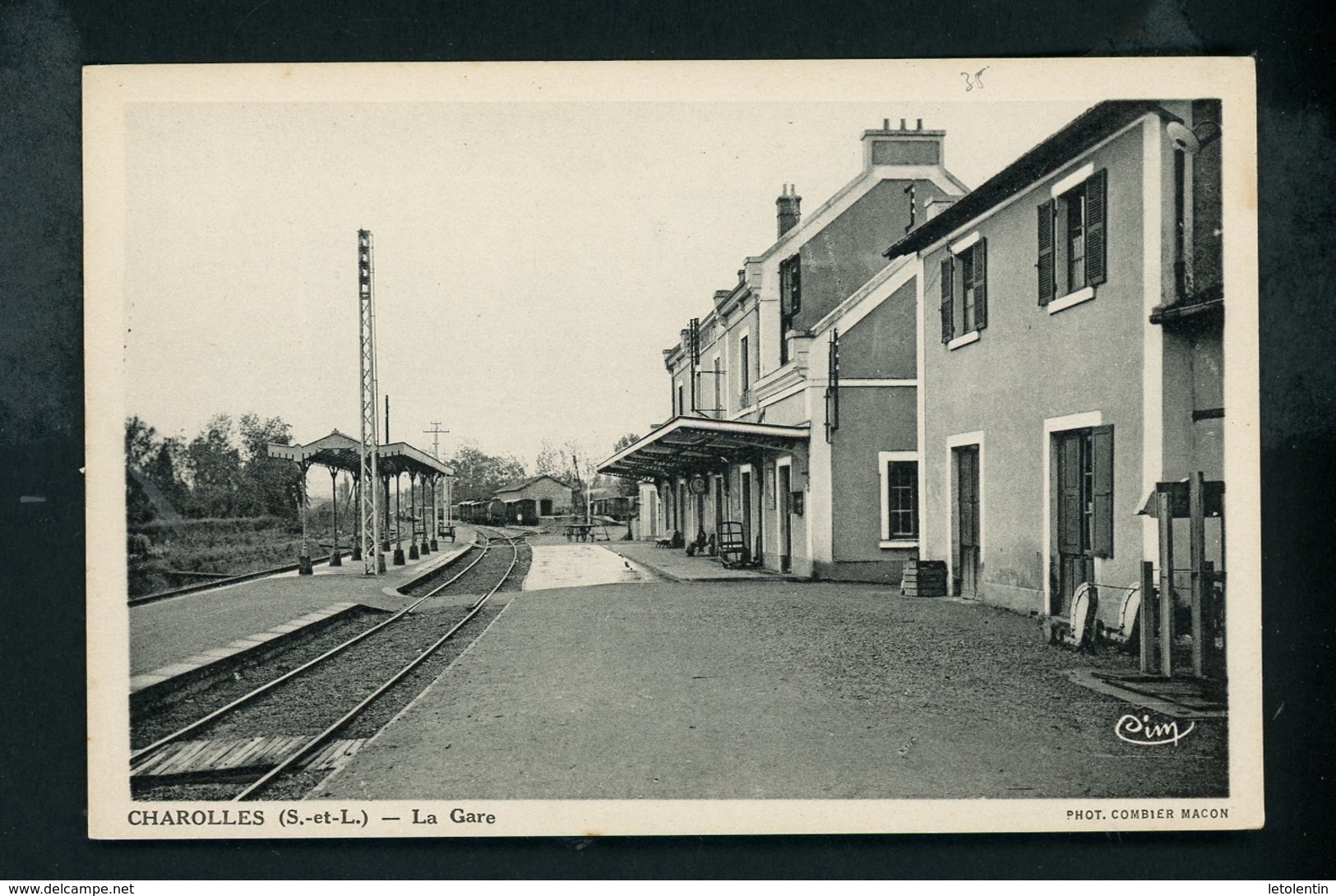 CPA: 71 - CHAROLLES - LA GARE - Charolles