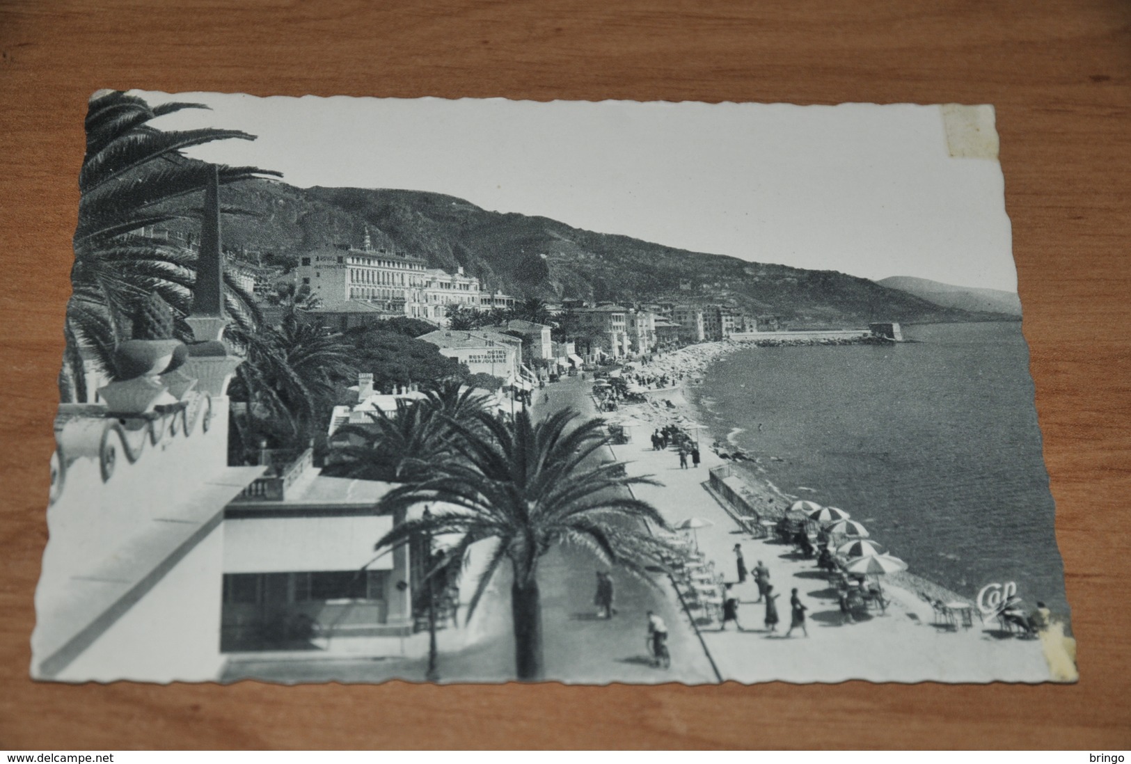 5071- MENTON, LA PROMENADE - 1956 - Menton