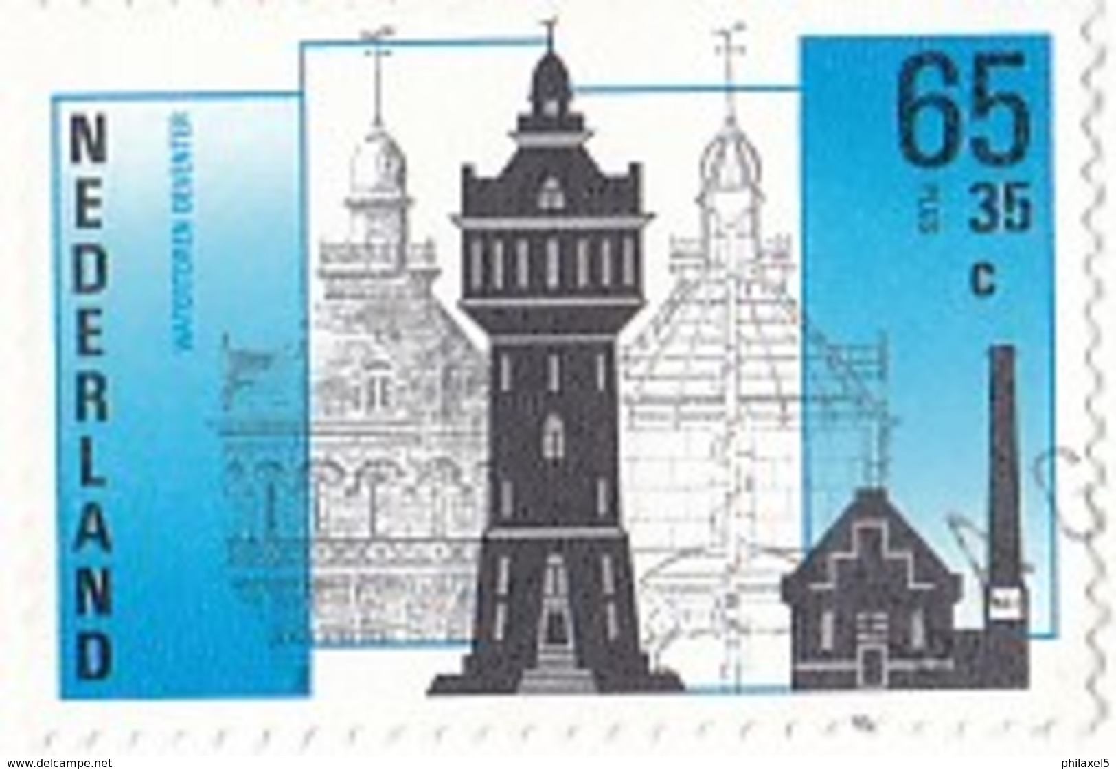 Nederland - FDC - Zomerzegels - Stoomgermaal/watertoren/geelgieterij - NVPH E244 - Monumenten