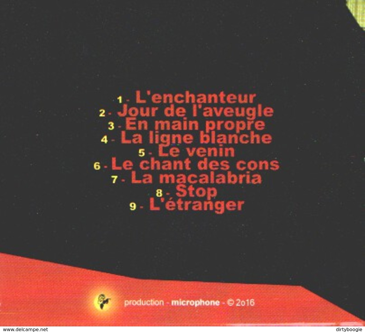 TOURNELUNE - Jour De L'aveugle - CD - POP WORLD MUSIC - World Music