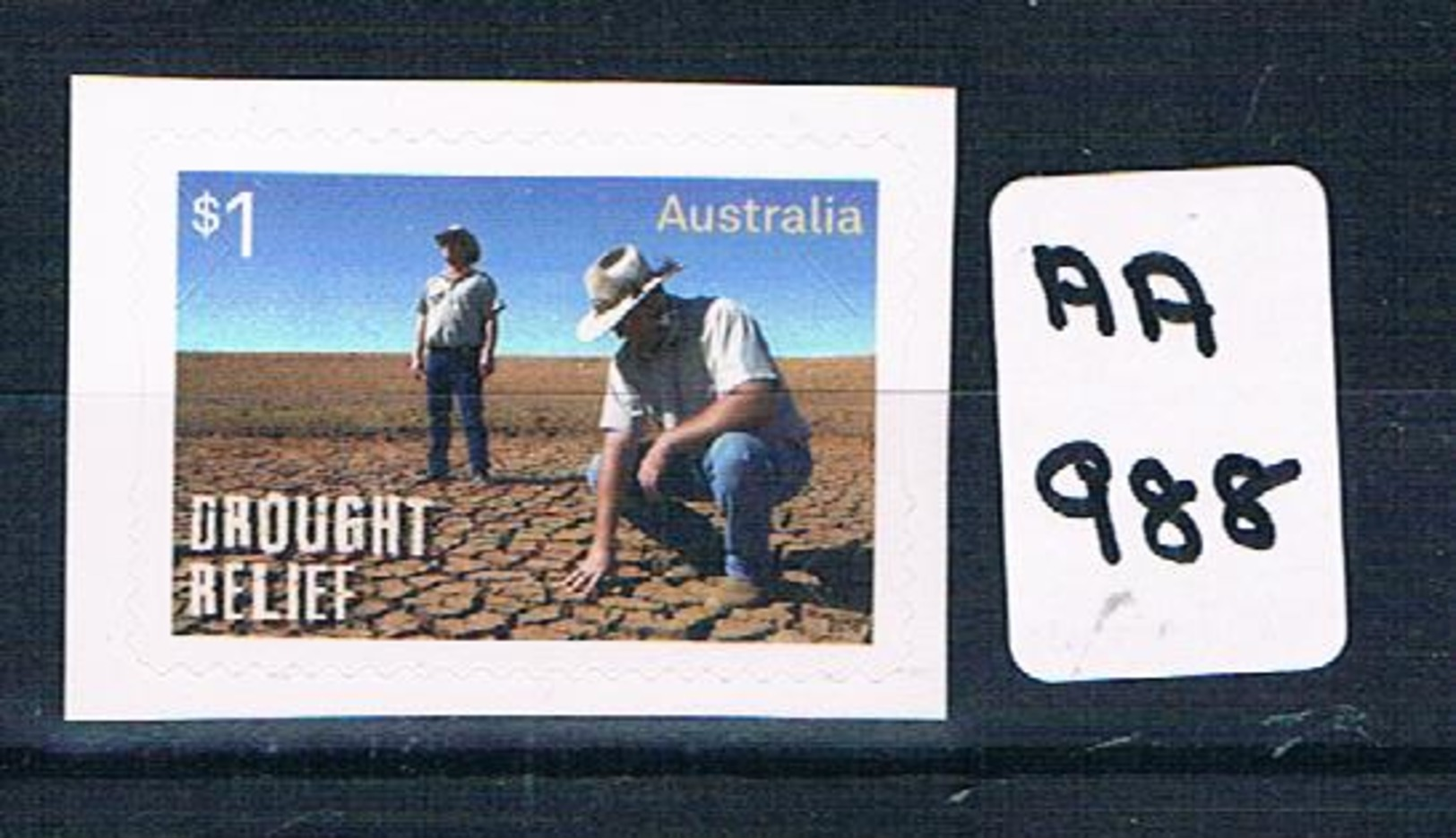 AUSTRALIA 2018  DROUGHT RELIEF 1VAL S/AD  EX BOOKLET  Muh AA988 - Mint Stamps