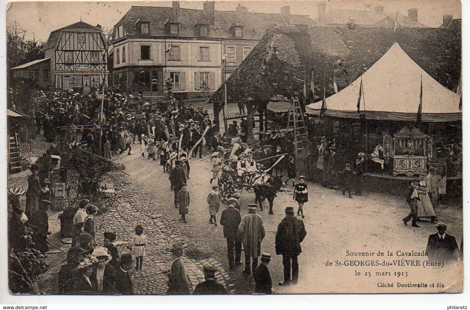 Souvenir De La Cavalcade De Saint Georges Du Vièvre Le 23 Mars 1913 - Autres & Non Classés