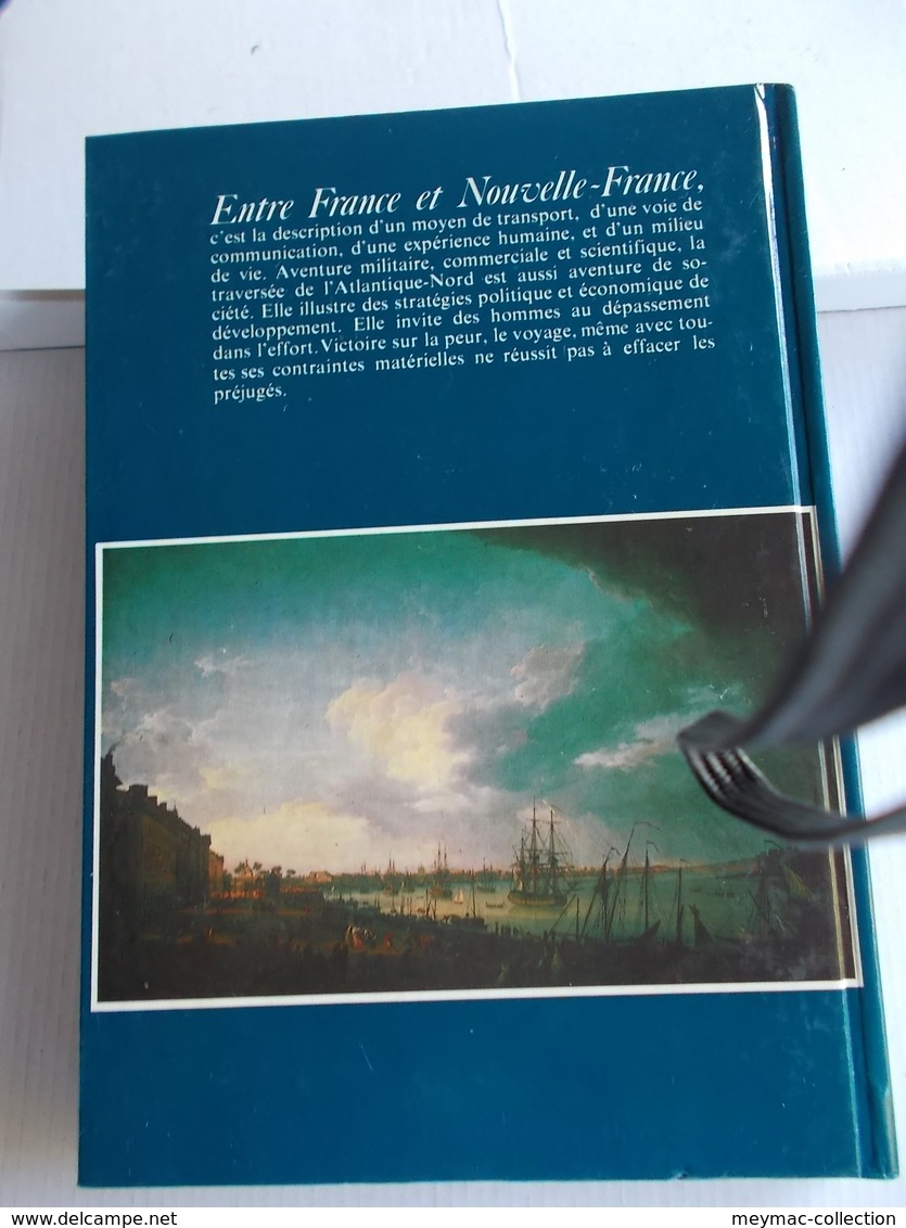 PROULX ENTRE FRANCE ET NOUVELLE FRANCE CANADA Marine Quebec Voiliers Atlantique Nord XVIIIe - History