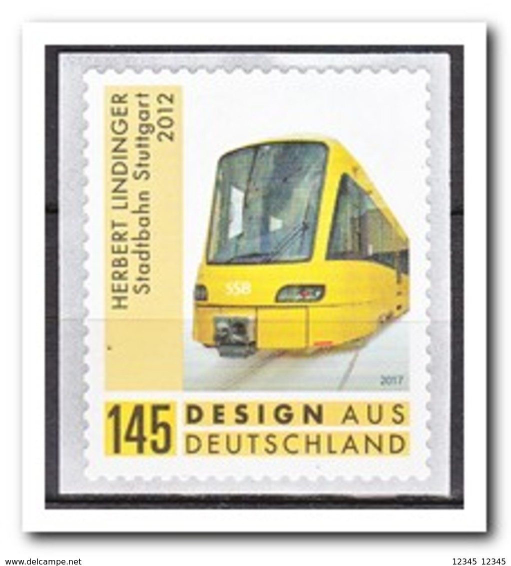 Duitsland 2018, Postfris MNH, MI 3363, Tram, Design Aus Deutschland - Ongebruikt