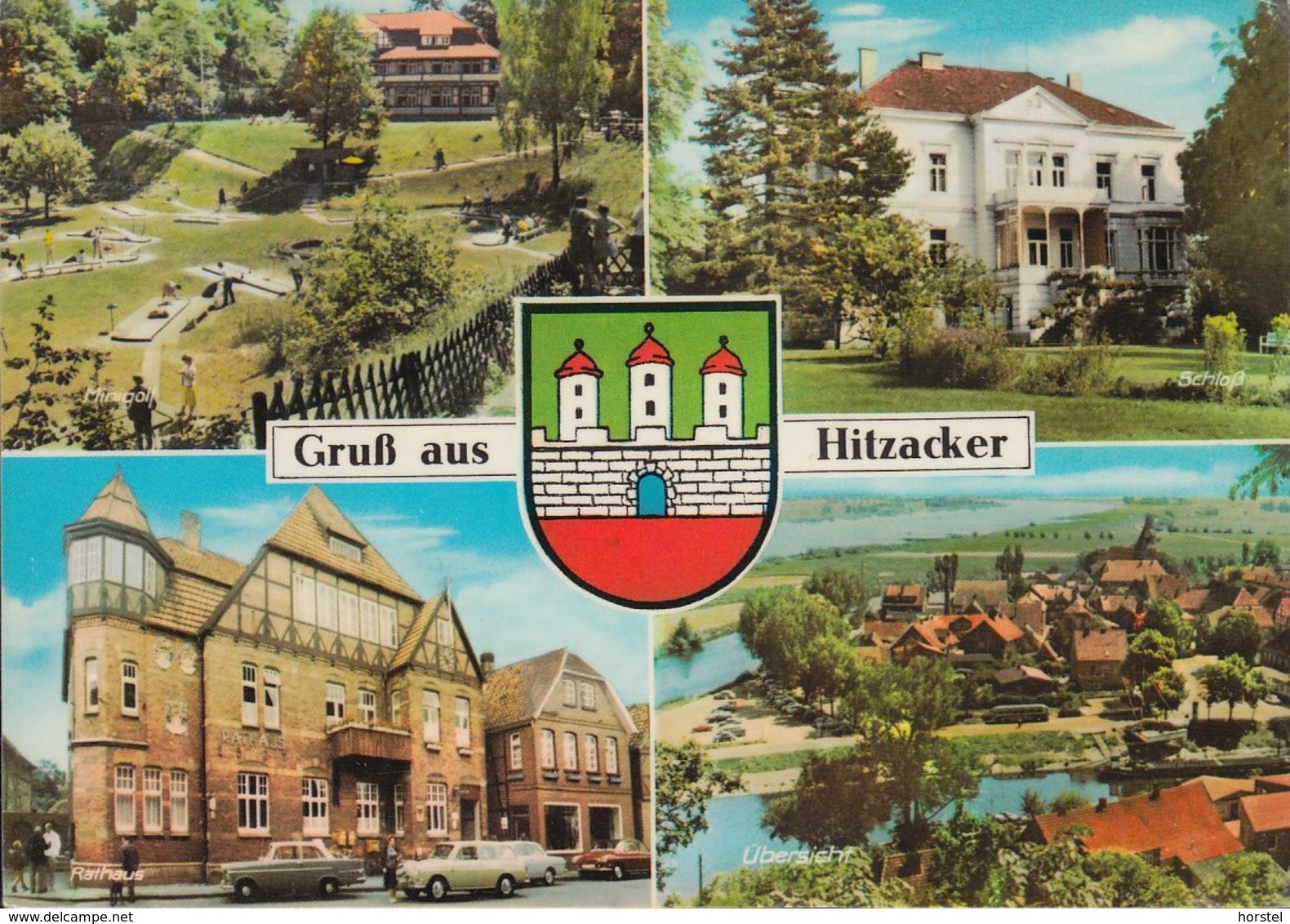 D-29456 Hitzacker - Ansichten - Minigolf - Cars - Opel - Hitzacker