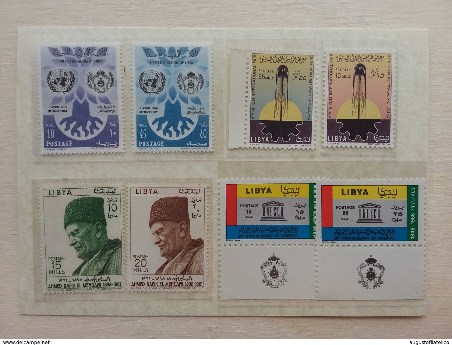 REGNO UNITO DI LIBIA - 4 Serie Complete Nuove ** + Spese Postali - Libyen