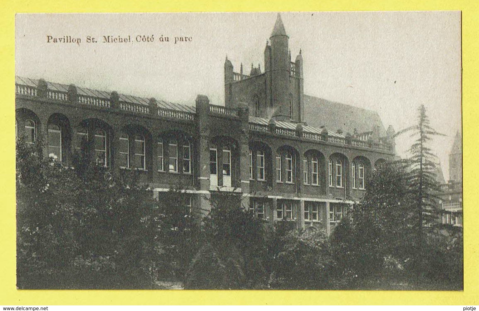 * Onze Lieve Vrouw Waver (Antwerpen - Anvers) * (E. & B.) Institut Des Ursulines, Pavillon St Michel Coté Du Parc, Rare - Sint-Katelijne-Waver