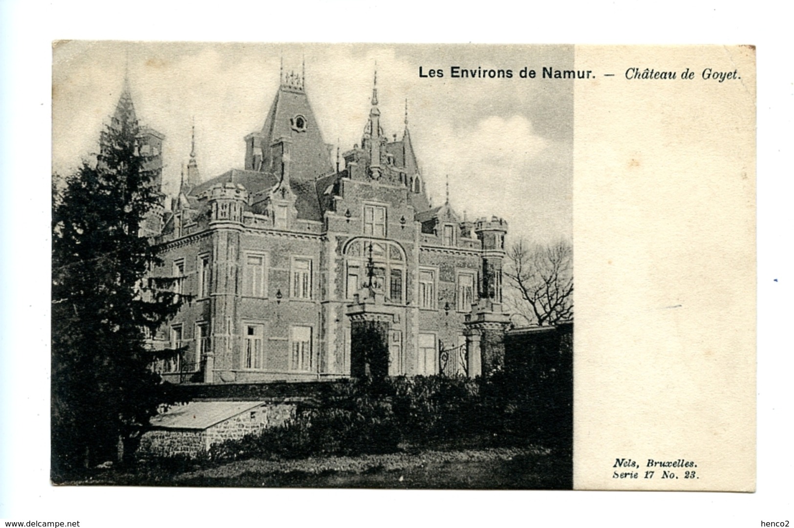 Les Environs De Namur - Château De Goyet / Nels Série 27 N° 23 - Gesves