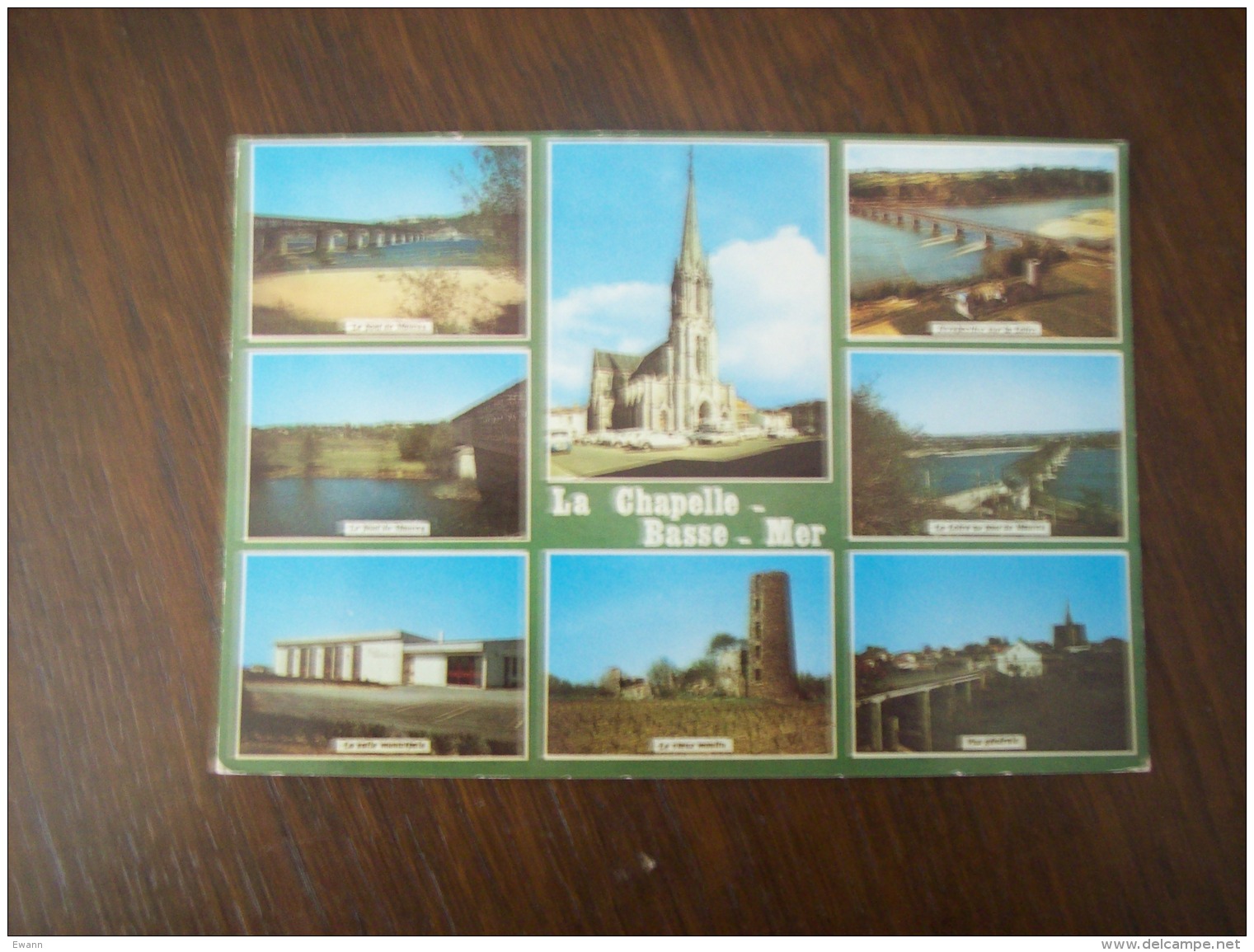 Carte Postale De La Chapelle-Basse-Mer: Vues Diverses - La Chapelle Basse-Mer