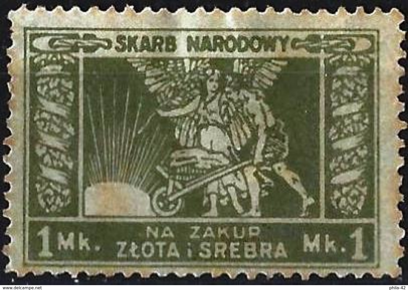 Poland 1920 - Stamp Tax - MH* - Fiscaux