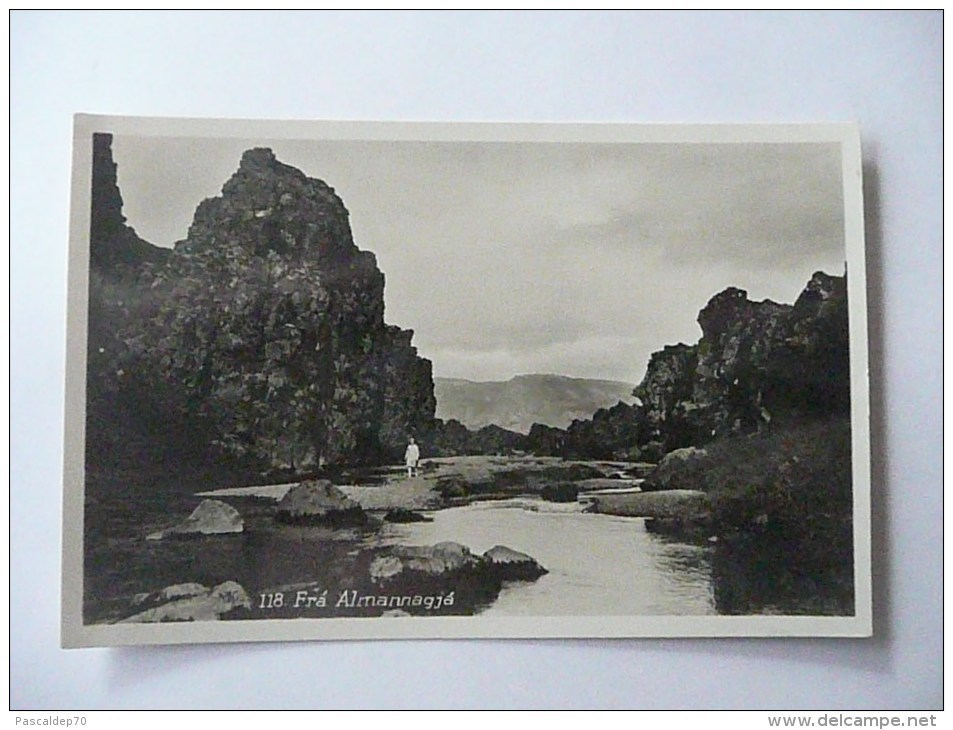 FRA ALMANNAGJA - (Rare !) - Islande