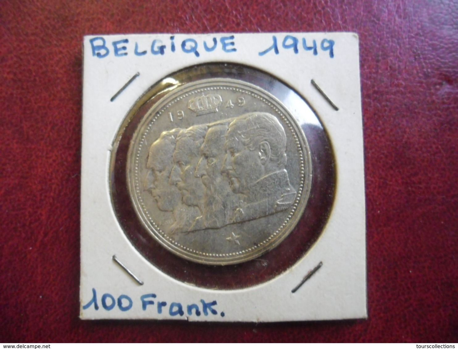 BELGIQUE - 100 FRANCS En Argent 18 Gr. De 1949 - Léopold III (4 Rois Belge) @ KM# 139.1 Frappe Monnaie - 100 Francs