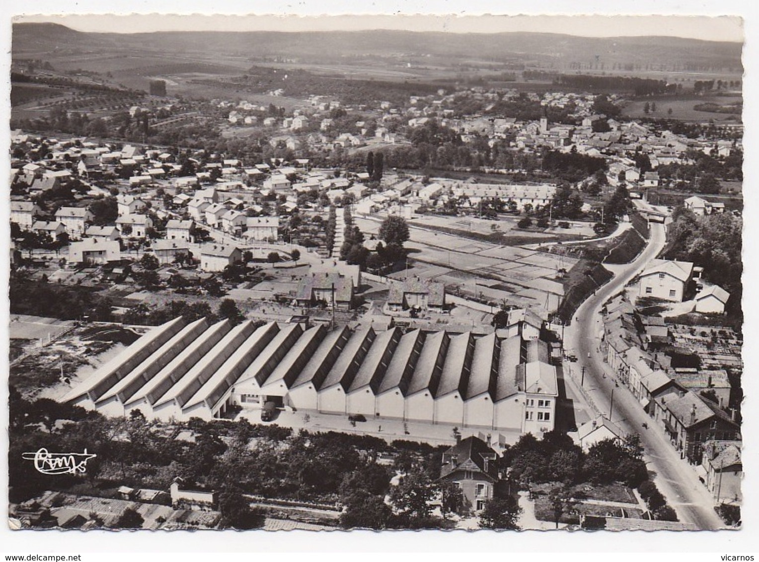 CPSM 54 BLAINVILLE SUR L'EAU Vue Aerienne - Sonstige & Ohne Zuordnung