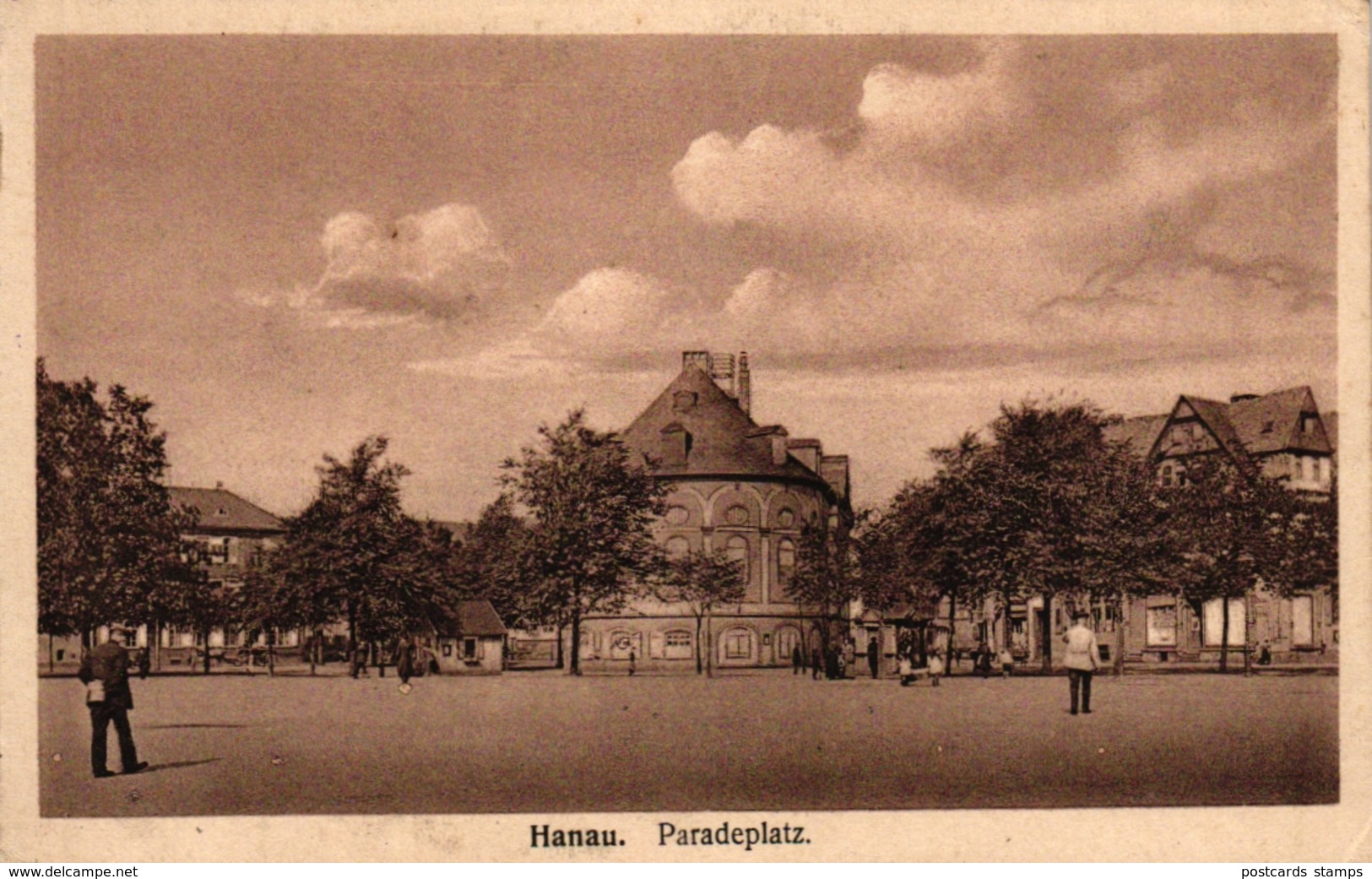 Hanau, Paradeplatz, Um 1920/30 - Hanau