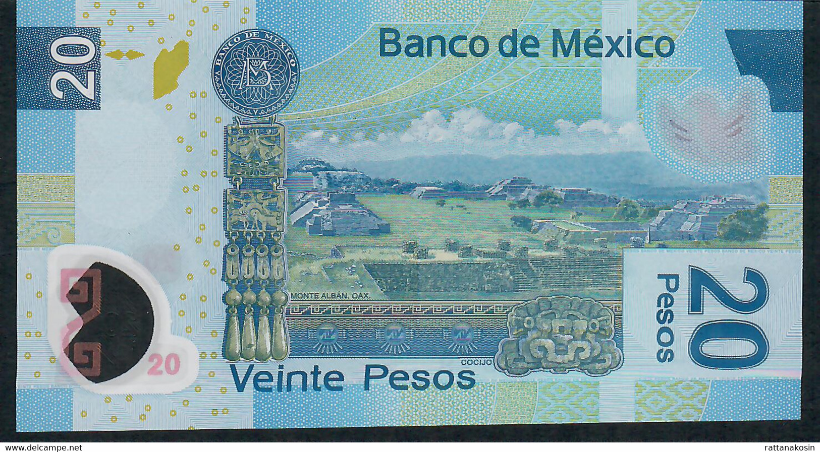 MEXICO P122b 20 PESOS  22.11.2006   Serie C  UNC. - Mexique