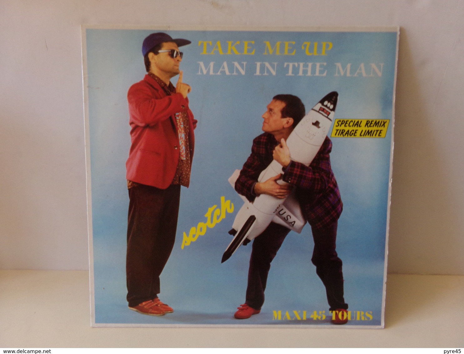 MAXI 45 TOURS SCOTCH TAKE ME UP / MAN IN THE MAN - 45 T - Maxi-Single