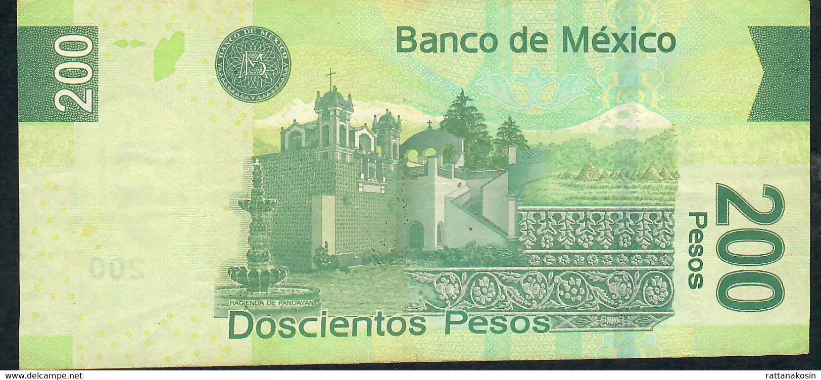 MEXICO P125j 200 PESOS 12.9.2011 Serie AL  VF. NO P.h. - México