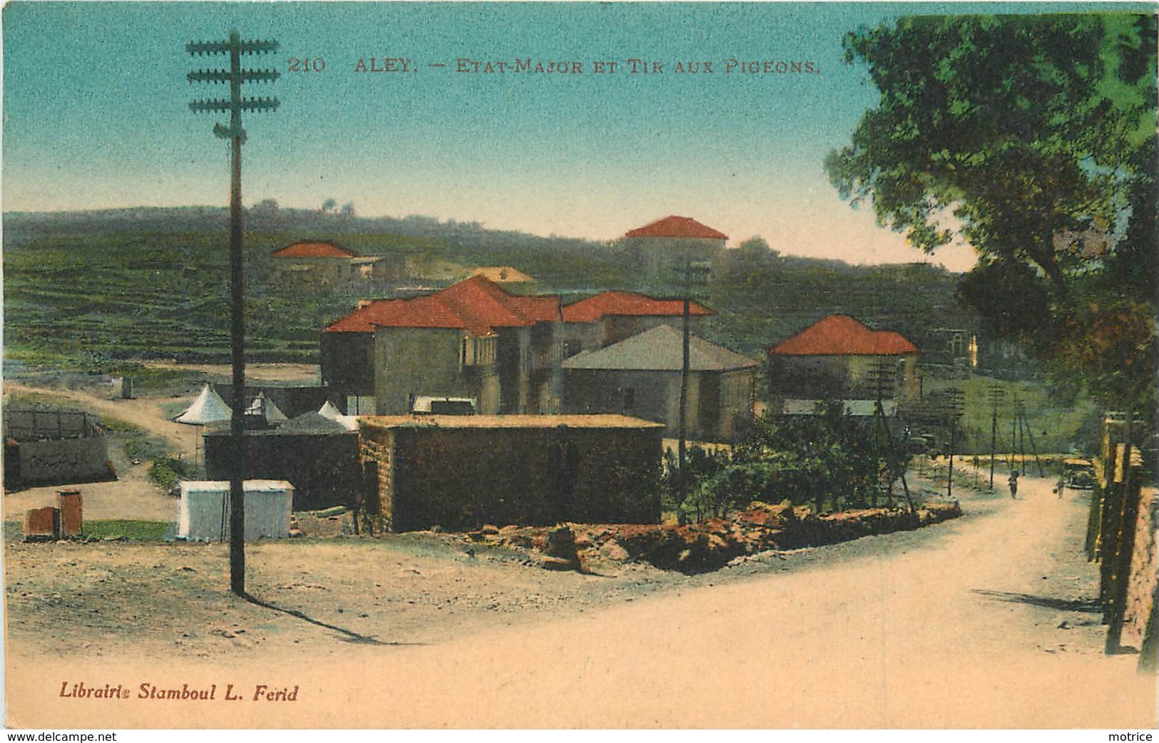 ALEY - état Major Et Tir Aux Pigeons. - Lebanon