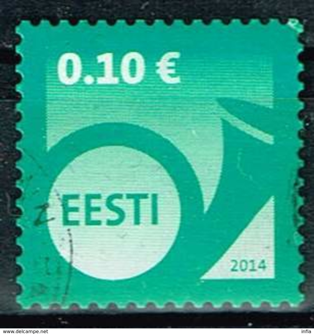 Estland 2014, Michel#- 784, 807 O Euro Coins O - Estonia