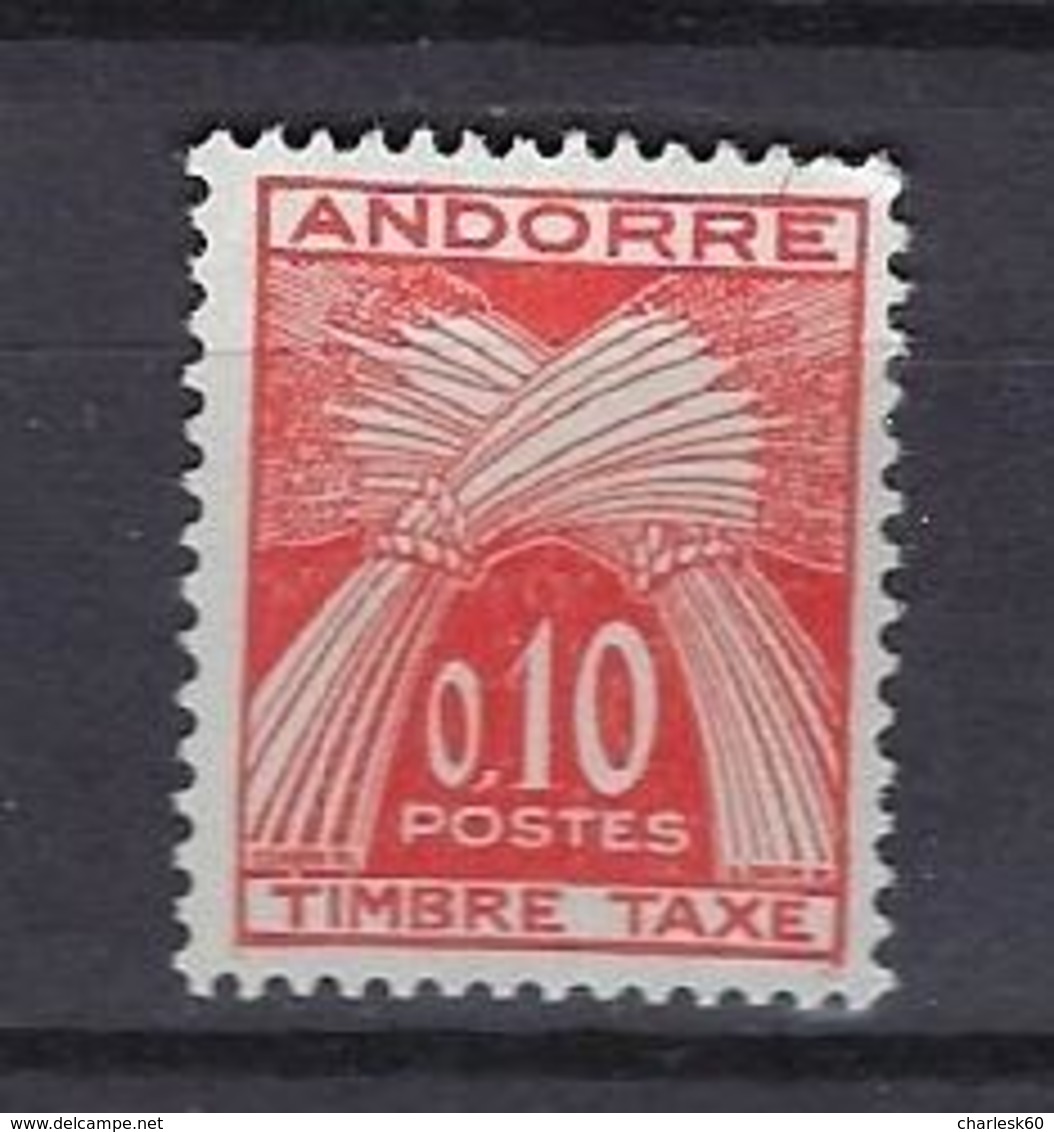 Andorre 1961 Y&T N°43 Neuf Et Sans Charnière - Unused Stamps