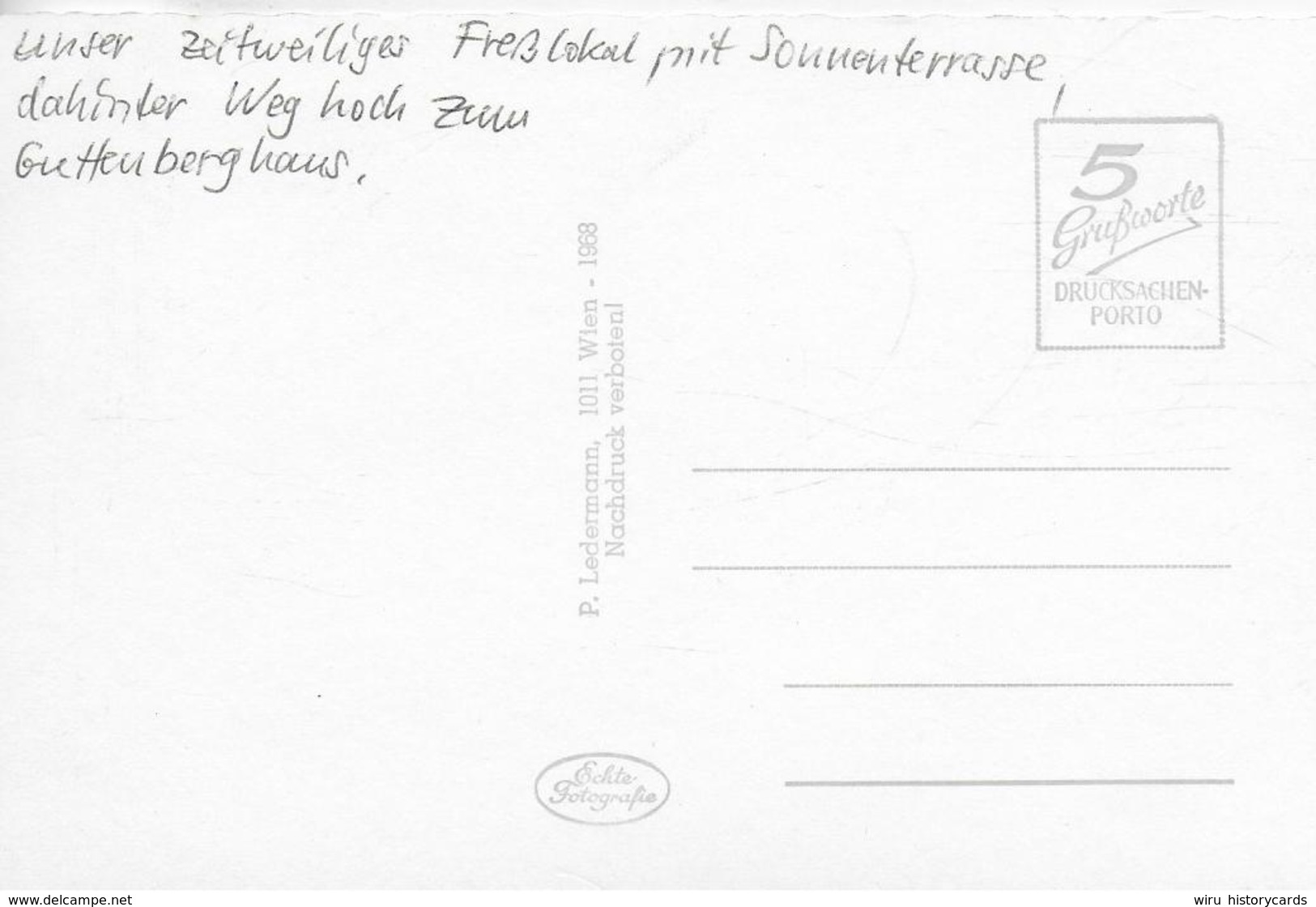 AK 0055  Ramsau Am Dachstein - Gasthof Feisterer Gegen Sinabel - Verlag Ledermann Um 1968 - Ramsau Am Dachstein