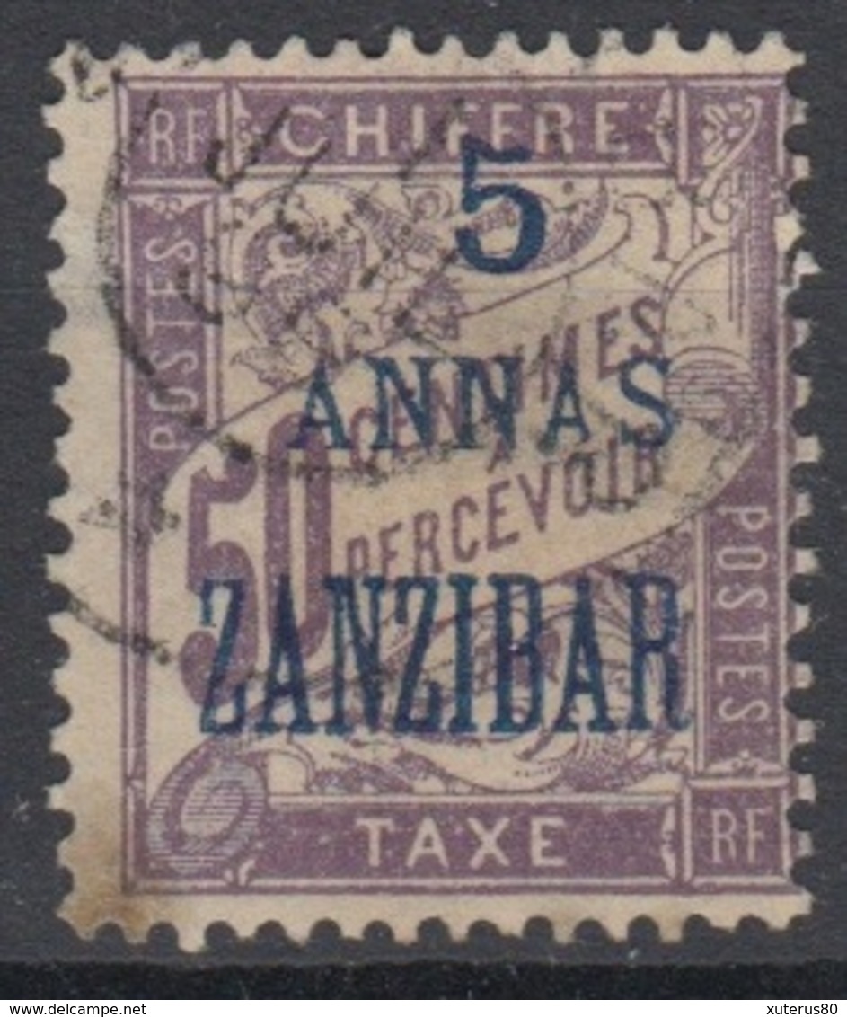 #131# ZANZIBAR TAXE N° 5 Oblitéré - Oblitérés