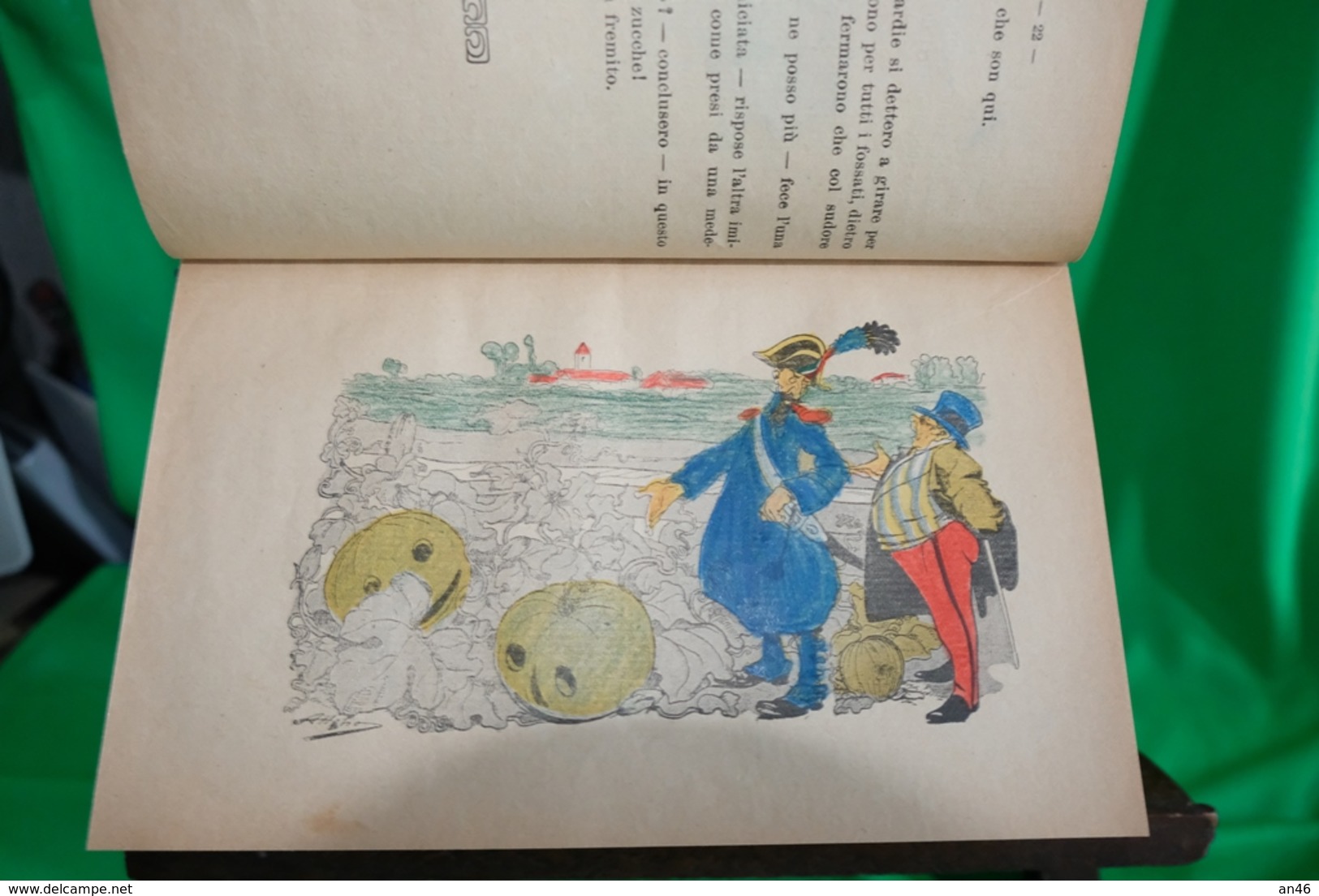 LIBRO-Augusto Piccioni " MANGIAPAPPA E ZUCCATONDA " Ill.Attilio Mussino- G.B.Paravia-Anno 1927-Pagine91-Completo- - Libri Antichi