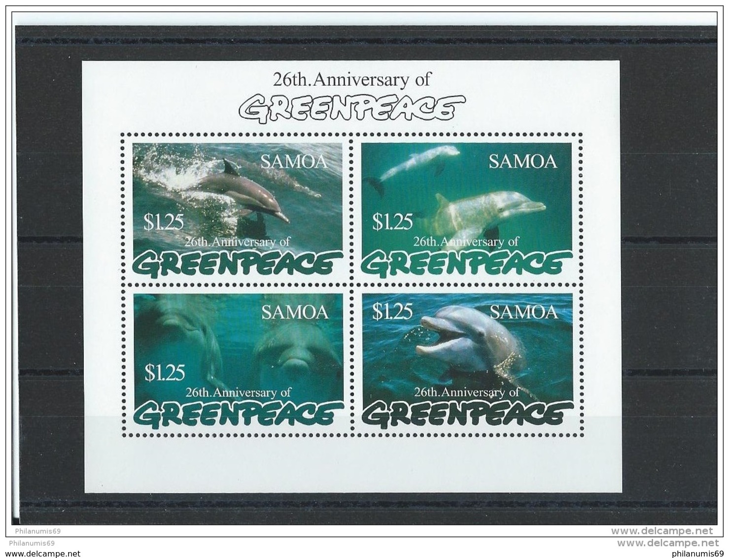 SAMOA 1997 - YT BF N° 61 NEUF SANS CHARNIERE ** (MNH) GOMME D'ORIGINE LUXE - Samoa