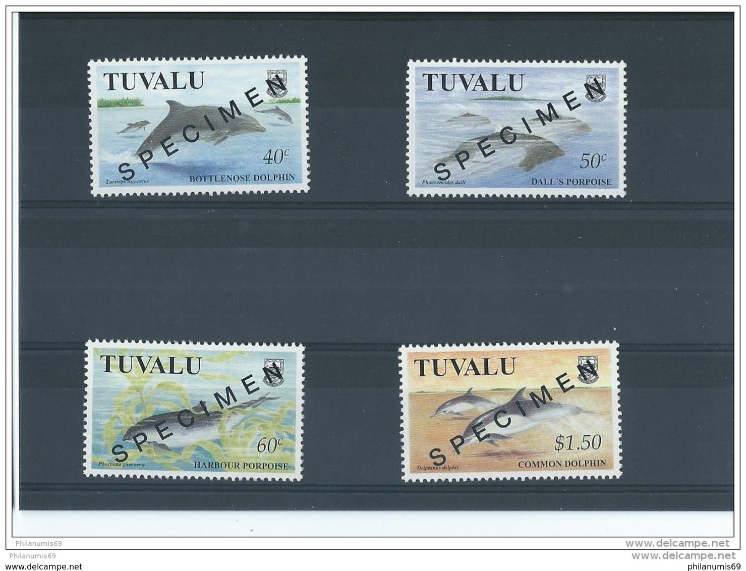 TUVALU 1998 - YT N° 748/751 NEUF SANS CHARNIERE ** (MNH) GOMME D&acute;ORIGINE LUXE SPECIMEN - Tuvalu