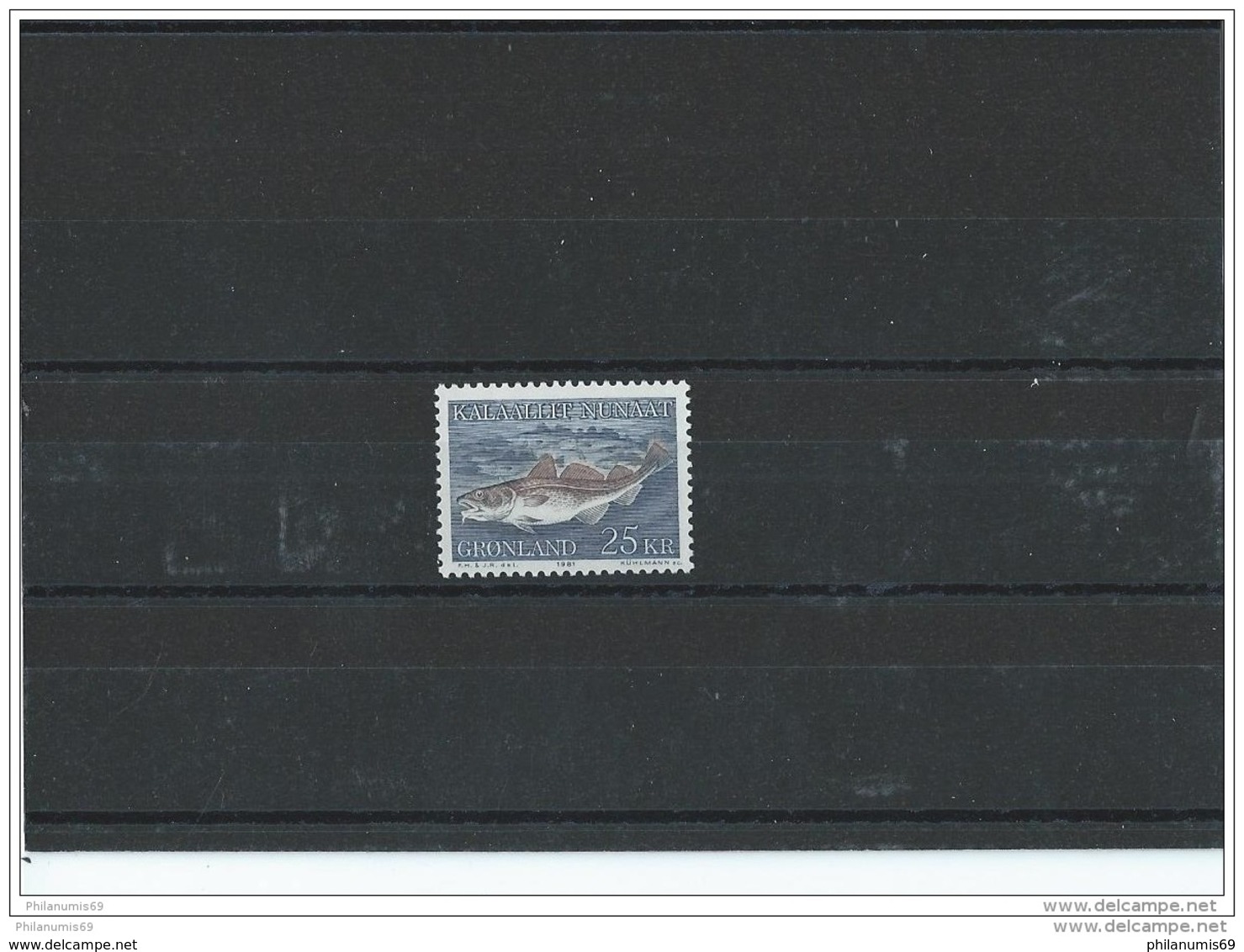 GROENLAND 1981 - YT N° 117 NEUF SANS CHARNIERE ** (MNH) GOMME D'ORIGINE LUXE - Unused Stamps
