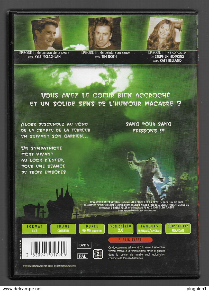 Les Contes De La Crypte 3  Dvd - Horror