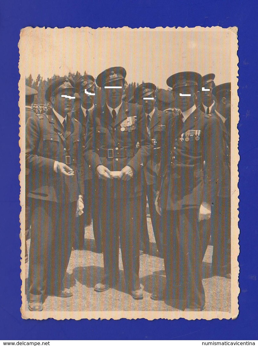 Aviatori Aviazione Avion  Gruppo Ufficiali E Sottufficiali Con Decorazioni Uniform II° WW - Aviazione