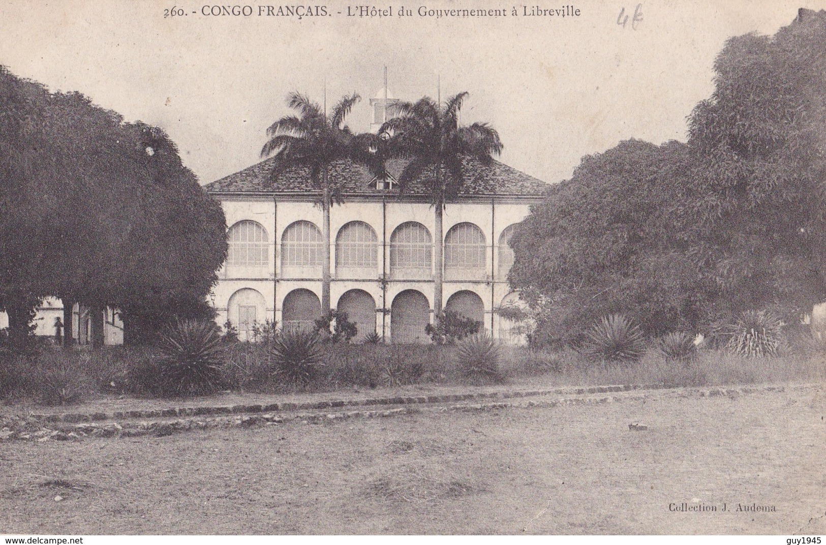 CONGO  FRANCAIS   L ' Hotel Du Gouvernement à LIBREVILLE - Congo Francese