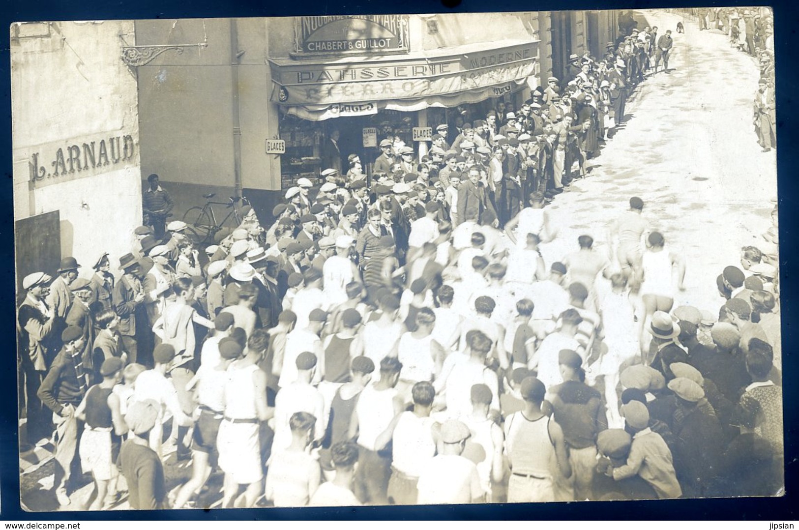 Cpa Carte Photo Du 26 Montélimar ?? Course à Pied Dans Les Rues SEPT18-44 - Montelimar