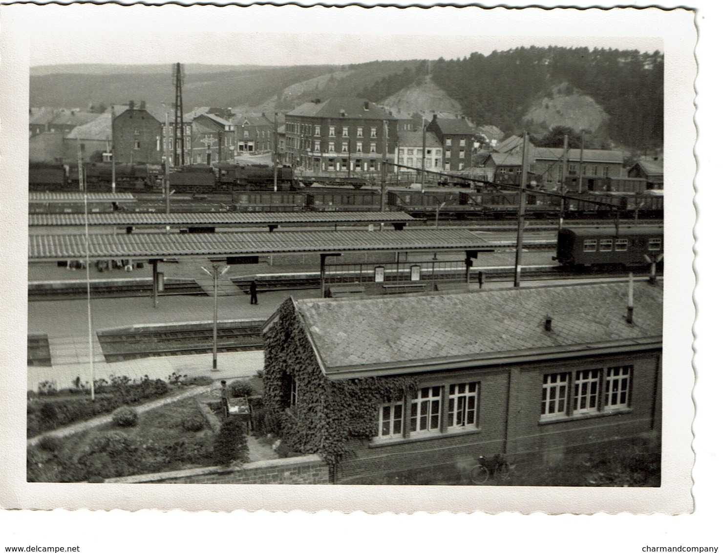 C1945 - Photo 14,5 Cm X 10,5 Cm - Jemelle - GARE - 2 Scans - Rochefort