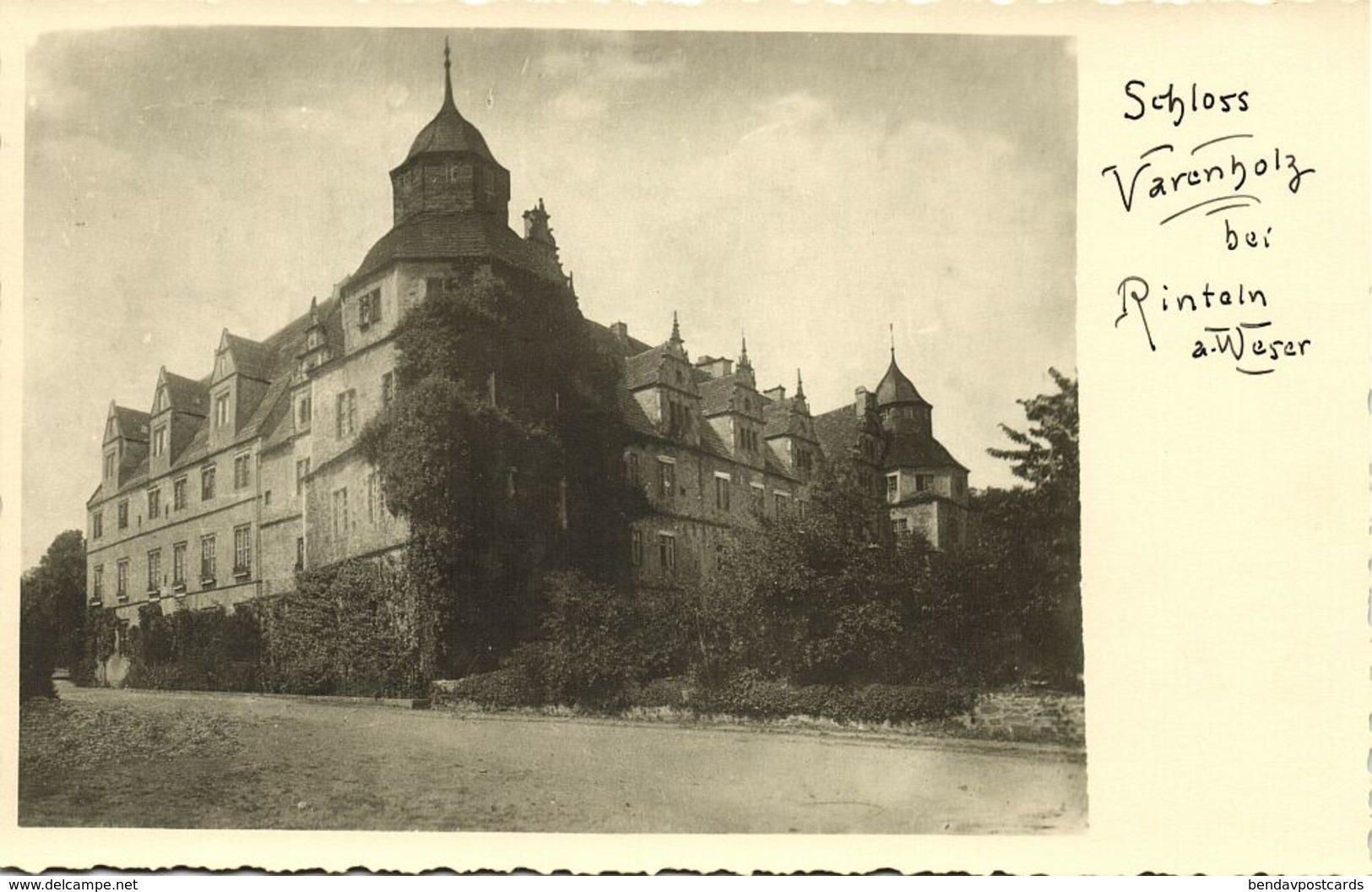 RINTELN An Der Weser, Schloss Varenholz (1930s) AK - Rinteln