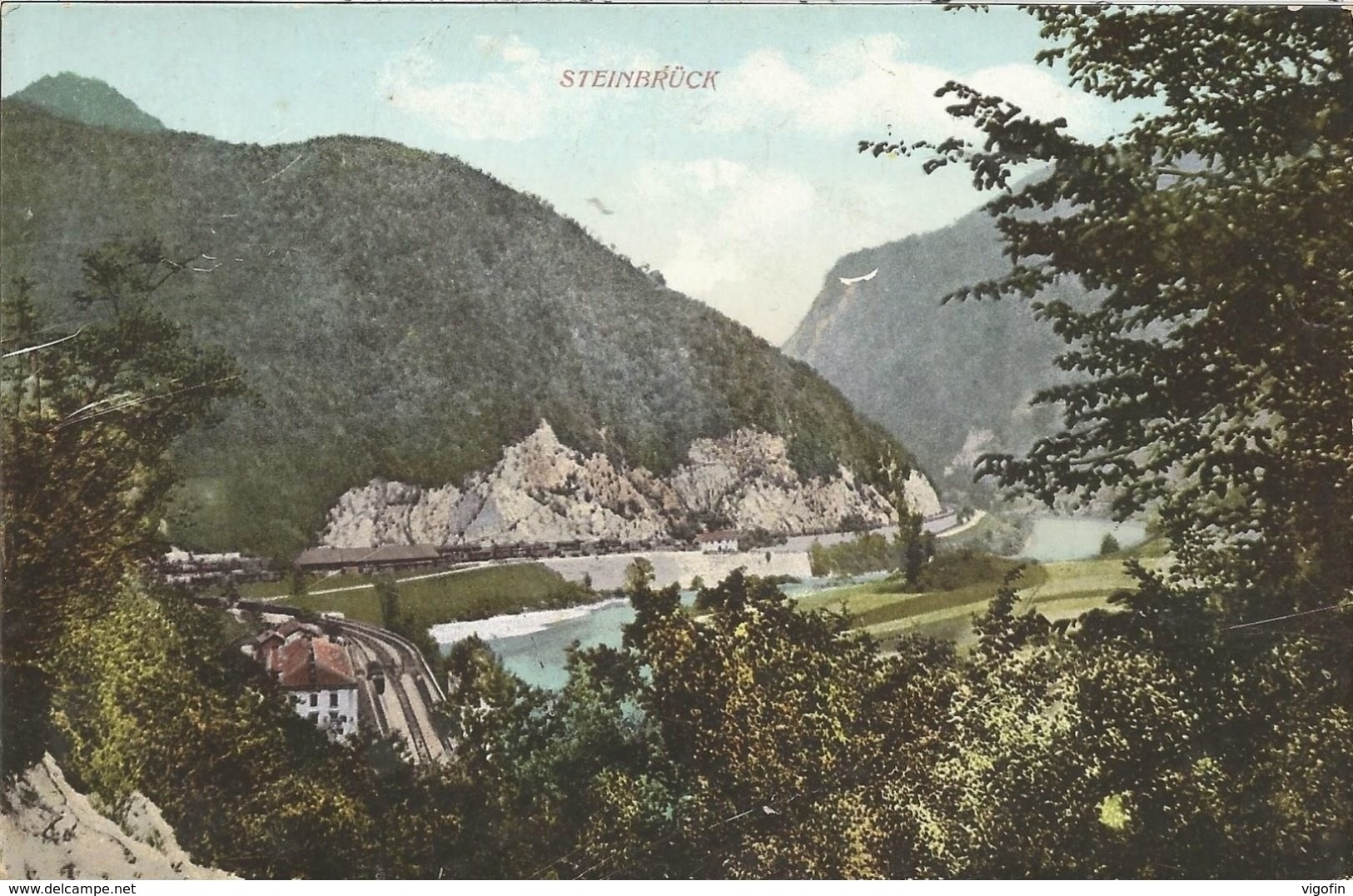 ZIDANI MOST STEINBRUCKE, SLOVENIA,  PC, Uncirkulated 1908 - Slowenien