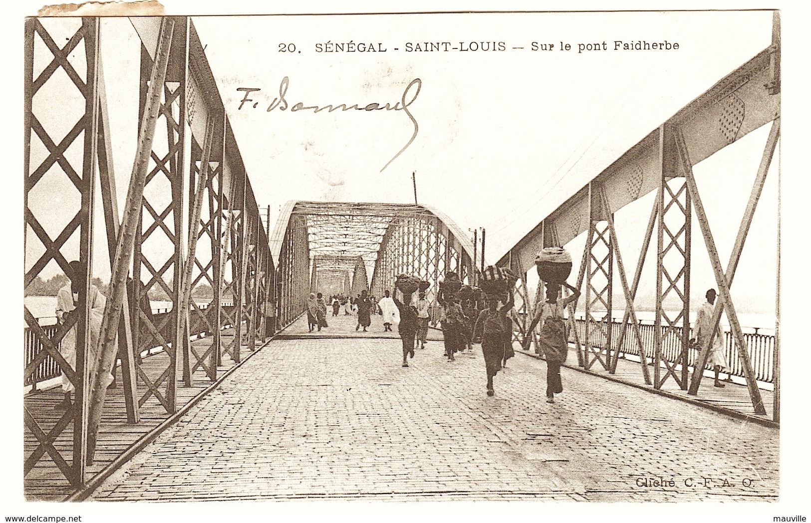 Sénégal : SAINT LOUIS - Sur Le Pont Faidherbe - Senegal