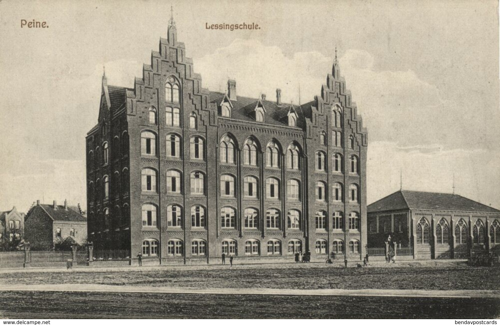 PEINE, Lessingschule (1918) AK - Peine