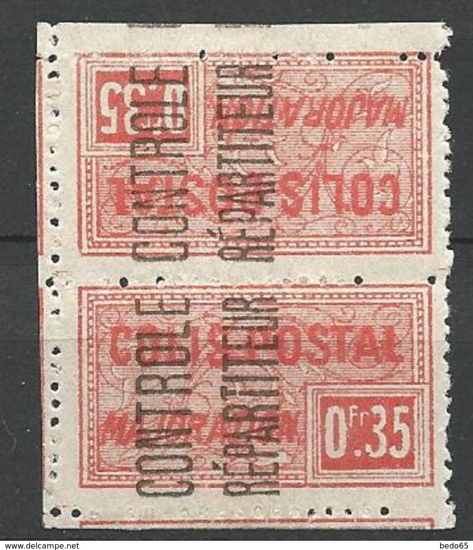 ALGERIE COLIS POSTAUX N° 12b NEUF* CHARNIERE  / MH - Paketmarken