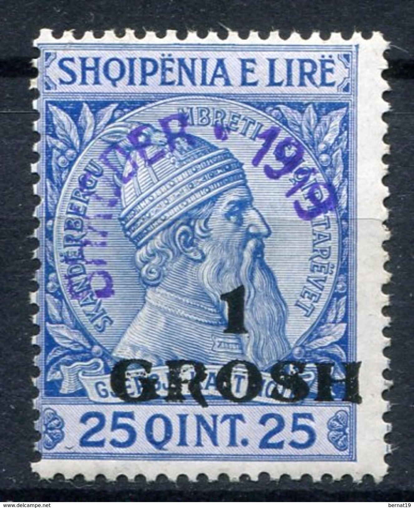 Albania 1919. Yvert 78A ** MNH. - Albania