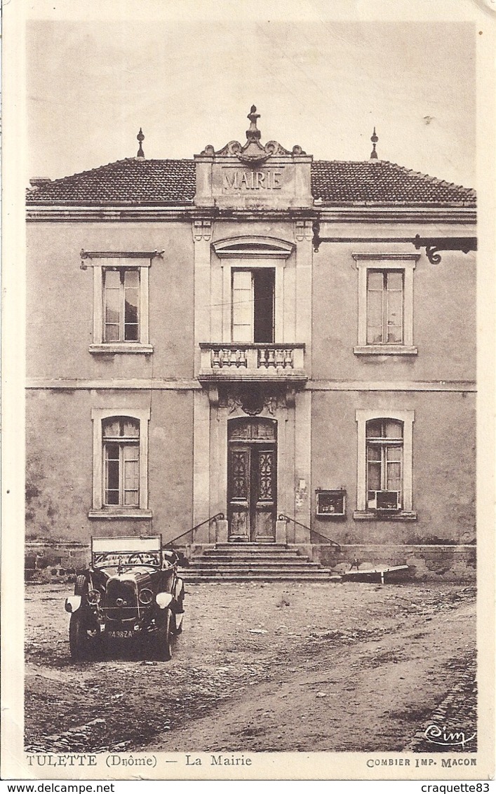 TULETTE    LA MAIRIE   AUTOMOBILE - Autres & Non Classés