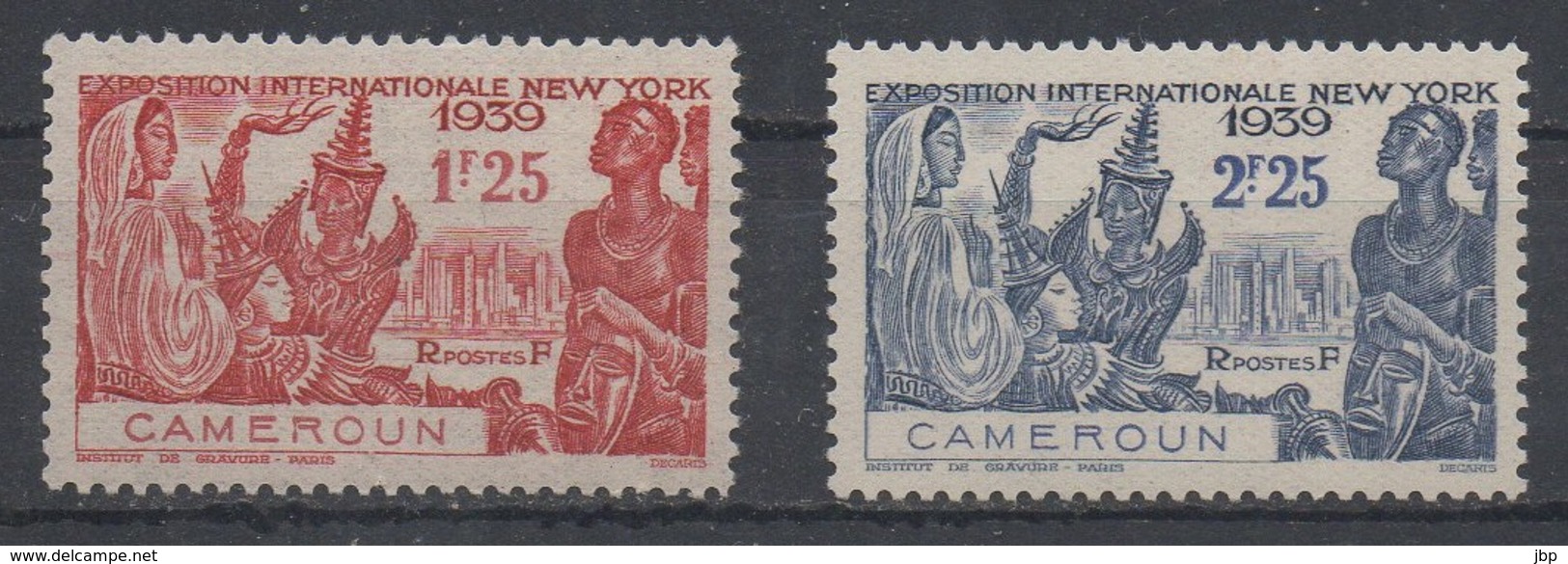 Cameroun (mandat Français) - N°YT 160 Et 161 Neufs ** Luxe. - Unused Stamps