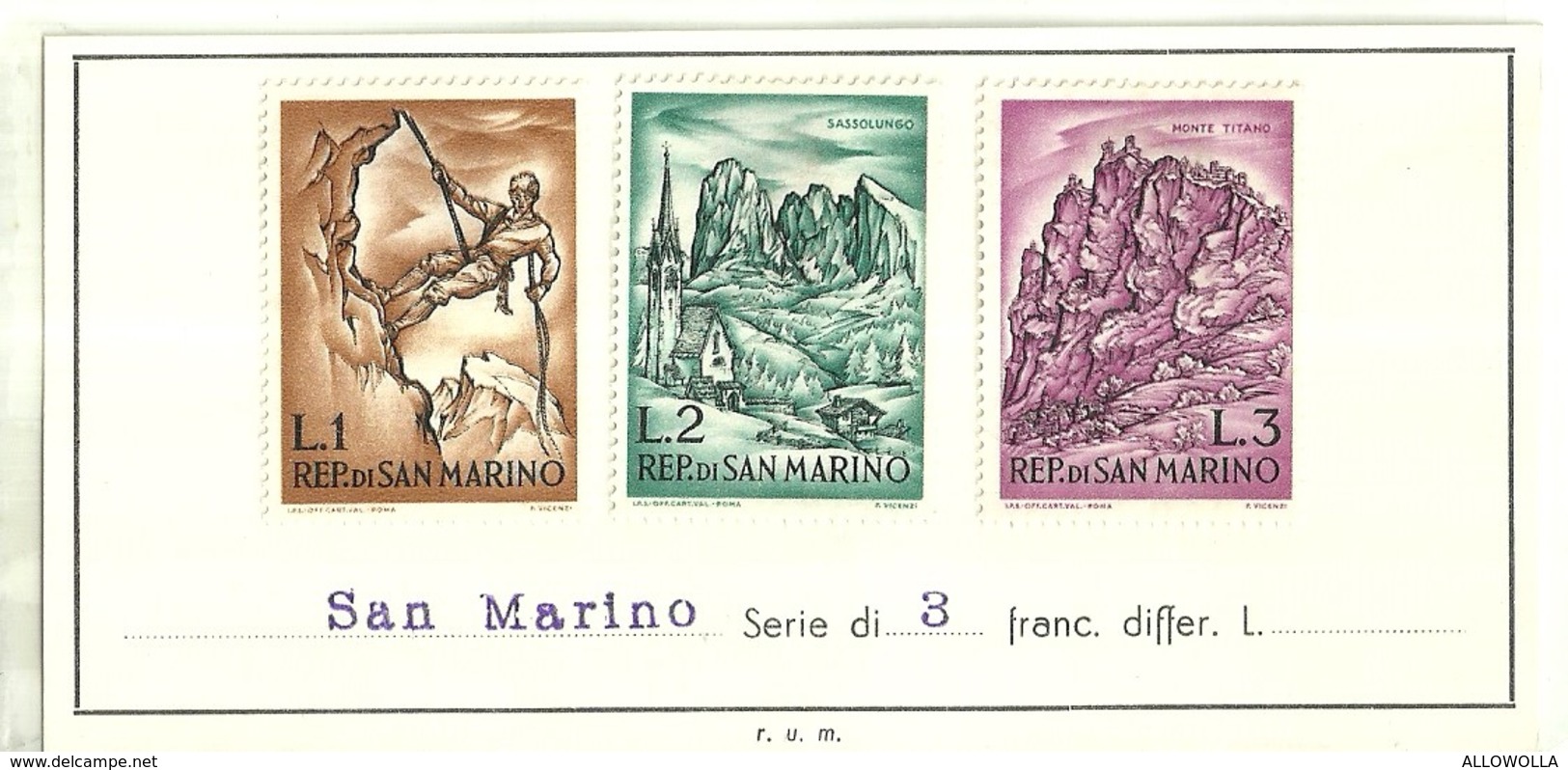 1546 " PICCOLO LOTTO DI 24 FRANCOBOLLI SAN MARINO" FRANCOBOLLI NUOVI LINGUELLATI - Collections, Lots & Series