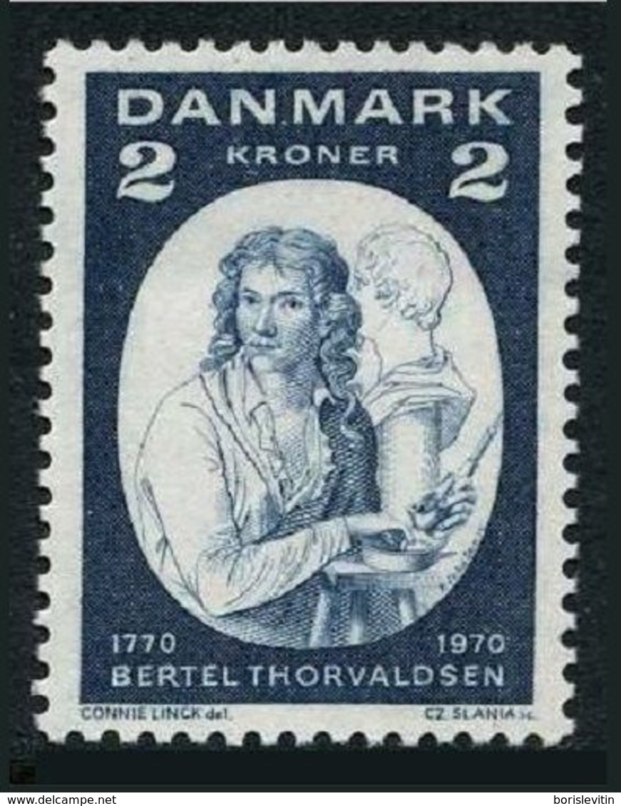 Denmark 477,MNH.Michel 506.Bertel Thorvaldsen,1768-1844,sculptor.1970. - Unused Stamps