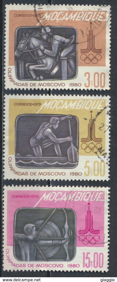 °°° MOZAMBIQUE MOZAMBICO - Y&T N°684/85/88 - 1979 °°° - Mozambico