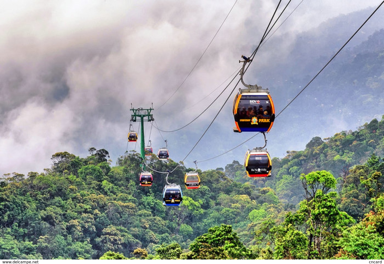 T63-34  ]    Cable Car Cablecar Aerial Lift  ,  Pre-stamped Card,postal Stationery - Other & Unclassified