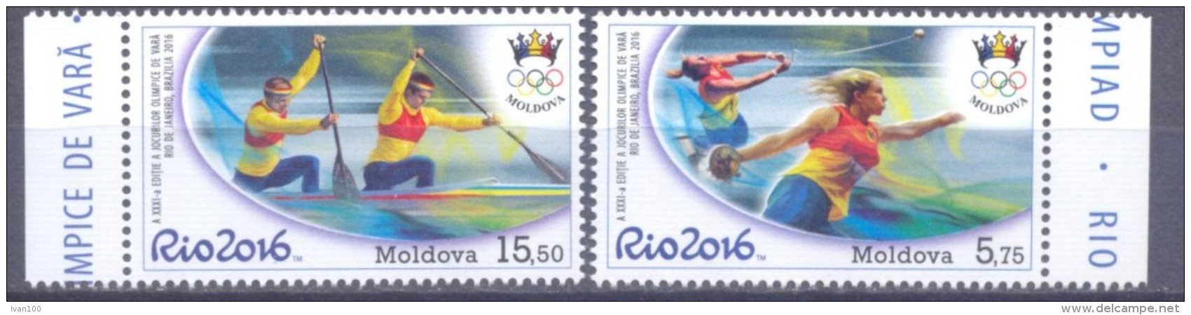 2016. Olympic Games Rio-de-Janeiro'2016, Set, Mint/** - Estate 2016: Rio De Janeiro